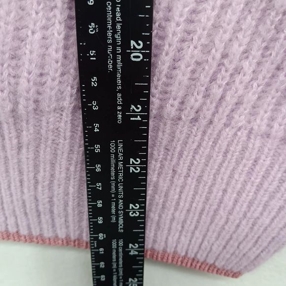 NWT & Bag Scotch & Soda $178.00 MSRP Fuzzy Kniited Cardigan Size XL Soft Orchid - Picture 12 of 16